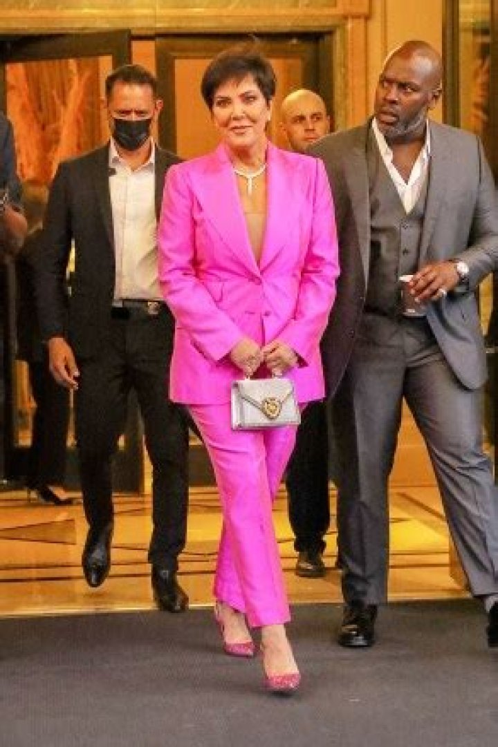Kris Jenner Proves 63 Is Powerfully Sexy In Leather, White Pantsuit & More Gorgeous Looks