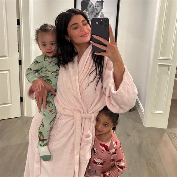 Kylie Jenner Shares Rare New Photos Of Son Aire, 1, & His Big Sister Stormi, 5